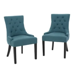 Set Of 2 Hayden Tufted Dining Chairs - Christopher Knight Home -Christopher Knight Home GUEST 38e5fa2f ce22 479a 855c 85b165ad4478
