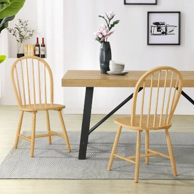 Christopher Knight Home Jafet Farmhouse High Back Spindle Dining Armless Chairs (Set Of 2) 10 Christopher Knight Home Jafet Farmhouse High Back Spindle Dining Armless Chairs (Set Of 2) - Image 8