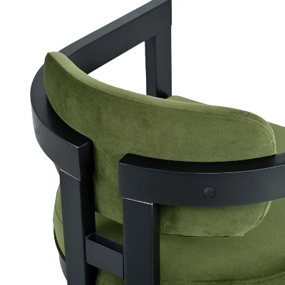 Christopher Knight Home Luna Modern Rubber Wood Upholstered Dining Chair(Set Of 2) 8 Christopher Knight Home Luna Modern Rubber Wood Upholstered Dining Chair(Set Of 2) - Image 6