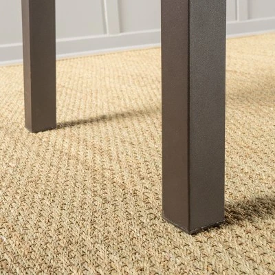 Sparta Acacia Wood Rectangle Dining Table - Dark Brown - Christopher Knight Home 5 Sparta Acacia Wood Rectangle Dining Table - Dark Brown - Christopher Knight Home - Image 3