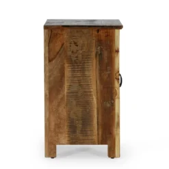 Greenler Boho Handcrafted 2 Door Wood Sideboard Natural/Multi Colored - Christopher Knight Home -Christopher Knight Home GUEST 443c9cbf 7e95 4385 b8a1 db237c6de309