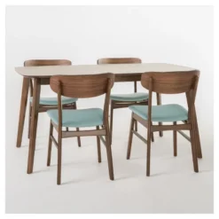 5pc Lucious 60" Dining Set - Christopher Knight Home 19 5pc Lucious 60" Dining Set - Christopher Knight Home -Christopher Knight Home GUEST 44e174fc 2f2c 41c3 989f b035b60b49c3