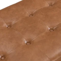 Christopher Knight Home Fitch Contemporary Tufted Faux Leather Upholstered Ottoman -Christopher Knight Home GUEST 452c0a18 7918 4ec0 8cf3 676294c7147b