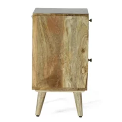 Lytle Boho Handcrafted Mango Wood Nightstand With Storage Natural - Christopher Knight Home 16 Lytle Boho Handcrafted Mango Wood Nightstand With Storage Natural - Christopher Knight Home -Christopher Knight Home GUEST 46871a23 c391 4d0e a850 6df4b21a744c