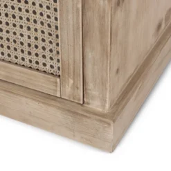 Niemi Rustic Storage Bench With Cushion Beige/ Natural/Black - Christopher Knight Home -Christopher Knight Home GUEST 47176293 7718 40a0 a3da 75a0e08a412b