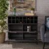 Amelia Mid Century Wine And Bar Cabinet Sonoma Gray Oak - Christopher Knight Home -Christopher Knight Home GUEST 47db9a30 6ecf 4e31 b6ee 5888709cc728
