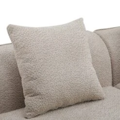 Christopher Knight Home Hailey 126“ Modern Boucle Upholstered 5 Seater Curved Sectional Sofa With Pillows -Christopher Knight Home GUEST 4a9a3878 d54c 4442 b789 2445bfbdff52