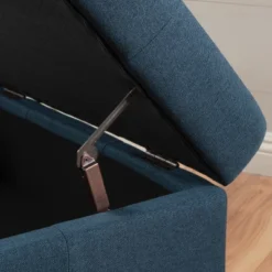 Christopher Knight Home Chatsworth Storage Ottoman - Navy: Elegant Tufted Design, Soft Polyester Upholstery, Mobile Casters 8 Christopher Knight Home Chatsworth Storage Ottoman - Navy: Elegant Tufted Design, Soft Polyester Upholstery, Mobile Casters -Christopher Knight Home GUEST 4aa882bd e8d5 4292 891a ef33dc02d4b6