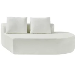 Christopher Knight Home 116" Modern Curved Sectional Sofa With High-Density Sponge And 4 Pillows -Christopher Knight Home GUEST 4c1db1a9 20f2 4220 972e 6e76e49bac61