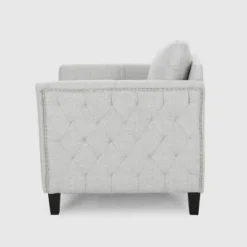 Clostermen Traditional Club Chair Light Gray - Christopher Knight Home -Christopher Knight Home GUEST 4cf1ed1c ac8d 497f b711 eef66c3e3772