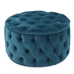 Zelfa New Velvet Ottoman - Christopher Knight Home 17 Zelfa New Velvet Ottoman - Christopher Knight Home -Christopher Knight Home GUEST 4fc3a810 4d56 4473 802e 848f5d6cbffc