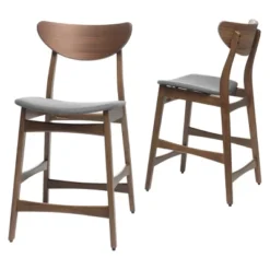 Set Of 2 24" Gavin Counter Height Barstool - Christopher Knight Home -Christopher Knight Home GUEST 4fcdf2c0 80ee 4924 9683 ab8215fe5f2d