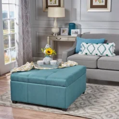 Christopher Knight Home Carlsbad Contemporary Upholstered Tufted Storage Ottoman -Christopher Knight Home GUEST 509edf9f f5b2 42fb 92b9 283c36ee4b2a