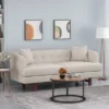 Mableton Mid-Century Modern Upholstered 3 Seater Sofa - Christopher Knight Home -Christopher Knight Home GUEST 525153a0 b135 4e79 a243 472472c448cc