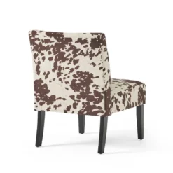 Kassi Cowhide Print Upholstered Accent Chair - Christopher Knight Home -Christopher Knight Home GUEST 54036217 5b18 426d 87a4 0cd638fa2fbd