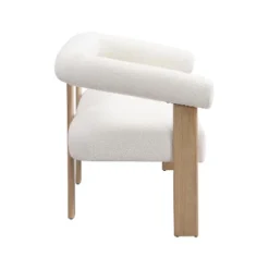 Christopher Knight Home Webb 53" Modern Rubberwood Boucle Upholstered Loveseat -Christopher Knight Home GUEST 542eec36 010a 4da7 9da0 04d4d85125d6