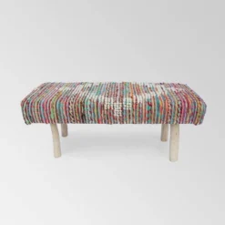 Laveta Boho Rectangular Bench - Christopher Knight Home -Christopher Knight Home GUEST 5496961f e212 4b50 b539 63a236a40e34