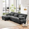Christopher Knight Home Yale Modular Chenille Upholstery 133.8" Sectional Sofa -Christopher Knight Home GUEST 54a1a54a 4e2a 4600 944d 57ba4c9c2aef