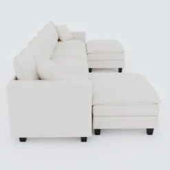 Christopher Knight Home Kreth 137" Modern 4-Seater Chenille Upholstered U-Shaped Sectional Sofa With Armrest Storage 10 Christopher Knight Home Kreth 137" Modern 4-Seater Chenille Upholstered U-Shaped Sectional Sofa With Armrest Storage -Christopher Knight Home GUEST 55ff47e2 997a 4dc7 9e40 6ee841e89bc6