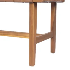 Christopher Knight Home Vladimir Contemporary Acacia Wood Bedroom Bench With Woven Faux Leather 14 Christopher Knight Home Vladimir Contemporary Acacia Wood Bedroom Bench With Woven Faux Leather -Christopher Knight Home GUEST 5b188a2f fa38 419e bca4 bf31fb7c294f