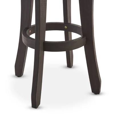 Set Of 2 Ruthie Acacia Barstools Dark Gray - Christopher Knight Home 4 Set Of 2 Ruthie Acacia Barstools Dark Gray - Christopher Knight Home - Image 2