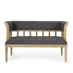 Loyning Traditional Fabric Tufted Loveseat - Christopher Knight Home -Christopher Knight Home GUEST 5e4a7379 5a36 4cbd 9b44 953898963d39