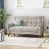 Candace Mid-Century Modern Loveseat - Christopher Knight Home -Christopher Knight Home GUEST 602677ce cd6a 48f8 93c1 c8fe8c521a4e