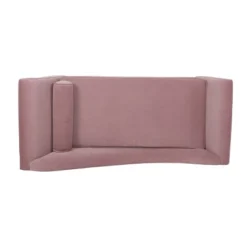 Calvert Contemporary Scroll Arms Velvet Chaise Lounge - Christopher Knight Home -Christopher Knight Home GUEST 6077d7e5 9b06 421a b595 66d8fddb7402