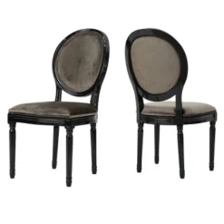 Set Of 2 Camille New Velvet Dining Chair - Christopher Knight Home -Christopher Knight Home GUEST 62872ff2 c87f 4cc1 a480 19f6eaa5536a