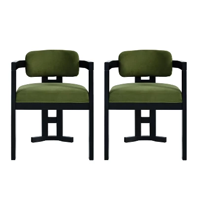 Christopher Knight Home Luna Modern Rubber Wood Upholstered Dining Chair(Set Of 2) 11 Christopher Knight Home Luna Modern Rubber Wood Upholstered Dining Chair(Set Of 2) - Image 9