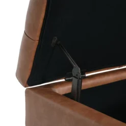 Christopher Knight Home Tartaglia Contemporary Faux Leather Upholstered Button Tufted Storage Ottoman -Christopher Knight Home GUEST 64f2ff03 34d6 4f1c b0e2 09686b637c4d