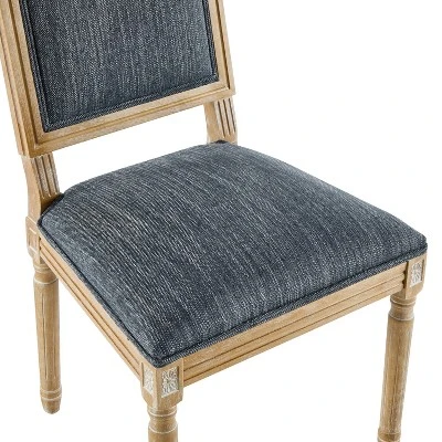 Christopher Knight Home Carina French Country Rubberwood Upholstered Dining Chair (Set Of 4) 8 Christopher Knight Home Carina French Country Rubberwood Upholstered Dining Chair (Set Of 4) - Image 6