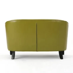 Justine Faux Leather Loveseat - Christopher Knight Home 13 Justine Faux Leather Loveseat - Christopher Knight Home -Christopher Knight Home GUEST 65d12ed1 1ab3 47ba 841b 0f0b754de34e