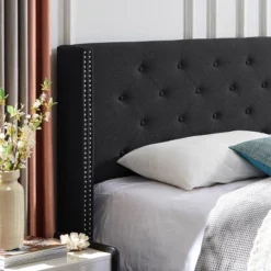 Tourmaline Contemporary Upholstered Headboard - Christopher Knight Home -Christopher Knight Home GUEST 66172dc3 ab6f 42c1 b52d 712d67734671