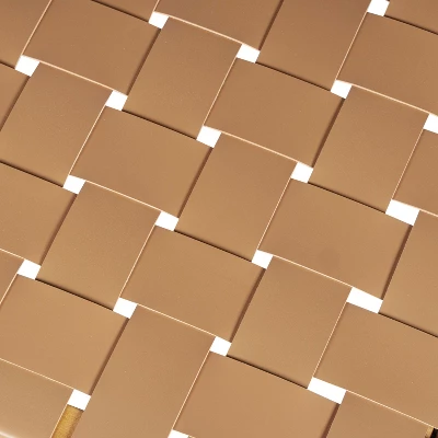 Christopher Knight Home Vladimir Contemporary Acacia Wood Bedroom Bench With Woven Faux Leather 8 Christopher Knight Home Vladimir Contemporary Acacia Wood Bedroom Bench With Woven Faux Leather - Image 6