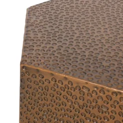 Pamsha Modern Hammered Iron Geometric Brushed Antique Side Table Bronze - Christopher Knight Home 13 Pamsha Modern Hammered Iron Geometric Brushed Antique Side Table Bronze - Christopher Knight Home -Christopher Knight Home GUEST 66d6592e 6dcc 4b51 bb2a 2e0182845e6e