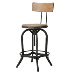 Stirling Adjustable Barstool - Christopher Knight Home -Christopher Knight Home GUEST 67011465 fb7e 4df9 bdab c2a73c5338c6
