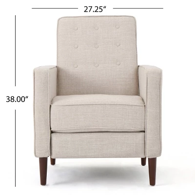 Mervynn Mid-Century Recliner - Christopher Knight Home 8 Mervynn Mid-Century Recliner - Christopher Knight Home - Image 6