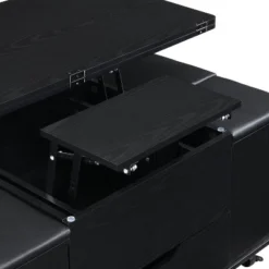 Christopher Knight Home Olia Modern Multi-Functional Lift-Top Coffee Table With Hidden Storage, 4 Stools And Lockable Wheels -Christopher Knight Home GUEST 68efe9f4 573b 415a 8325 a7097ef2292b