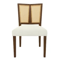 Christopher Knight Home Hassan Rubberwood Upholstered Dining Chairs With Cane Webbing(Set Of 2) 17 Christopher Knight Home Hassan Rubberwood Upholstered Dining Chairs With Cane Webbing(Set Of 2) -Christopher Knight Home GUEST 6914b651 6188 4c26 9b07 c5712a58b01c
