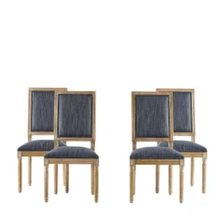 Christopher Knight Home Carina French Country Rubberwood Upholstered Dining Chair (Set Of 4) 21 Christopher Knight Home Carina French Country Rubberwood Upholstered Dining Chair (Set Of 4) -Christopher Knight Home GUEST 69b4702f ee7b 4173 90fa 33b2c6b7dffc