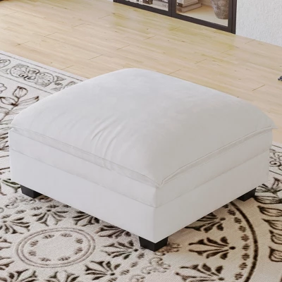 Christopher Knight Home 141.5'' Fabric U-Shaped Sectional Sofa With Ottoman And Pockets 6 Christopher Knight Home 141.5'' Fabric U-Shaped Sectional Sofa With Ottoman And Pockets - Image 4