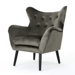 Alyssa New Velvet Armchair - Christopher Knight Home 23 Alyssa New Velvet Armchair - Christopher Knight Home -Christopher Knight Home GUEST 6c83a62d 3a3b 4d0d a45b b4ba501001bd