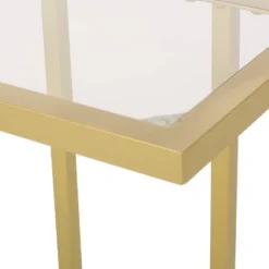Hickson Modern Glam C Shaped End Table Gold - Christopher Knight Home 17 Hickson Modern Glam C Shaped End Table Gold - Christopher Knight Home -Christopher Knight Home GUEST 6f764a77 b3f1 4db9 a18f 18fe85df9c26