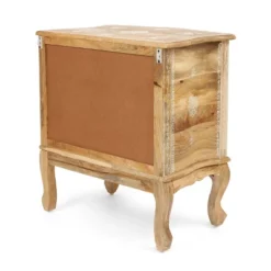 Culloden Handcrafted Boho Mango Wood Cabinet Natural/White - Christopher Knight Home -Christopher Knight Home GUEST 70173a2f 6fc1 47f3 90e8 bba6dc4e6006