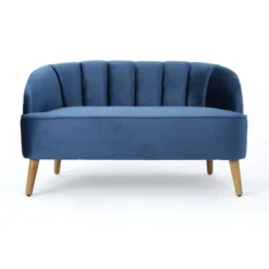 Amaia Modern New Velvet Settee - Christopher Knight Home -Christopher Knight Home GUEST 7192b6be f683 4a5b 9973 4afdb8539542