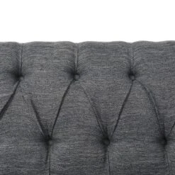 Christopher Knight Home Cantrell Tufted Loveseat Charcoal/Espresso -Christopher Knight Home GUEST 748cf63c 8cae 4fa2 a6a1 0de6a7457db8