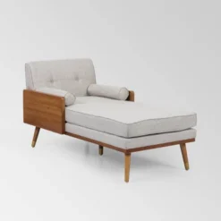 Fortas Mid-Century Modern Chaise Lounge - Christopher Knight Home -Christopher Knight Home GUEST 75e9fe66 4d68 4828 b772 8b0b338057fe