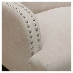 Filmore Fabric Armchair Light Beige - Christopher Knight Home -Christopher Knight Home GUEST 760d9937 851b 4405 9644 c910d35c2125