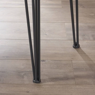 Chana Industrial Live Edge Rectangular Bar Table Natural - Christopher Knight Home 5 Chana Industrial Live Edge Rectangular Bar Table Natural - Christopher Knight Home - Image 3